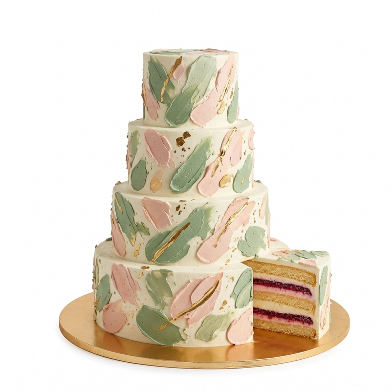 Classic Edible Photo Celebration Cake