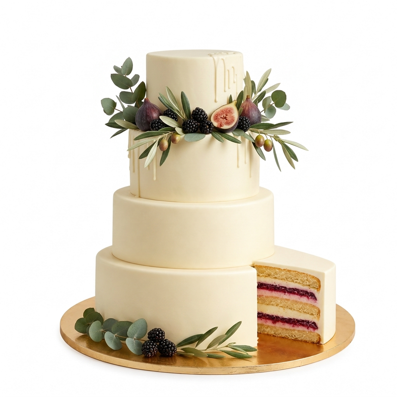 Classic Edible Photo Celebration Cake
