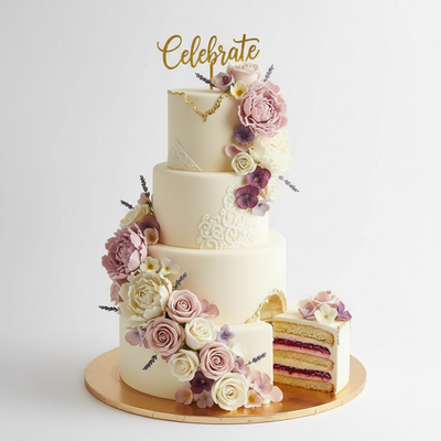 Artisan Custom Celebration Cake - Gourmet Layered Patisserie