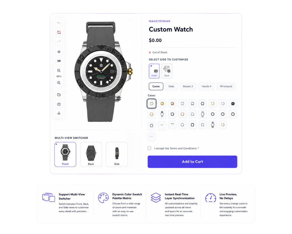 Real-Time Multi-View Mockup Preview