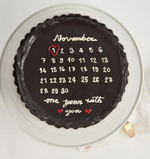 Anniversary Calendar Cake
