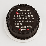 Anniversary Calendar Cake