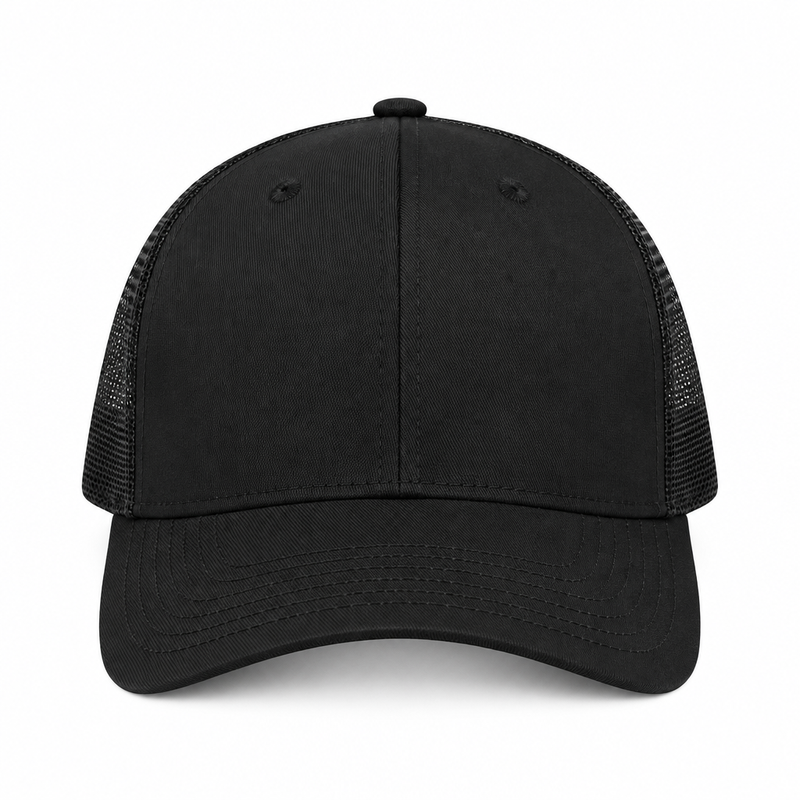 6-Panel Trucker cap front view