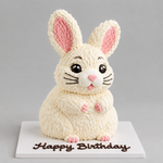 Custom 3D Animal-Shaped Buttercream Cake
