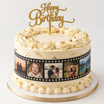 Edible Film Strip Photo Cake – Timeless Memories